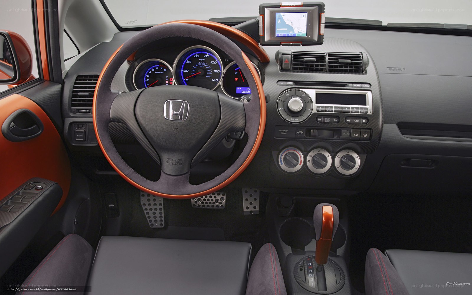 Honda interior dashboard