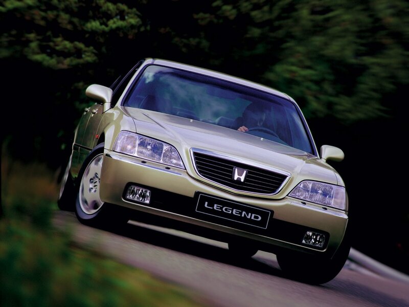 Honda Legend in motion