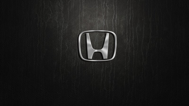 Honda Logo on Leather