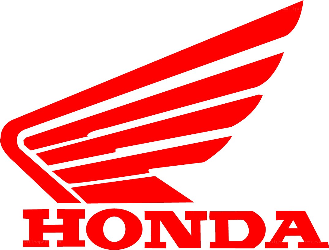 Honda logo with wing symbol