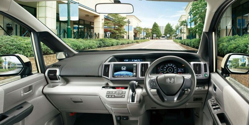 Honda minivan interior