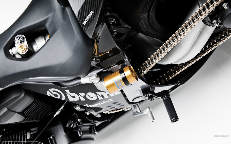 Honda motorcycle engine details