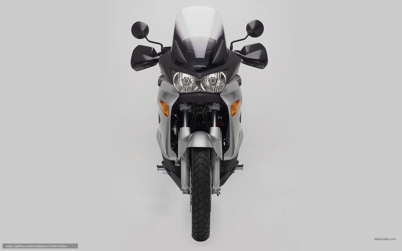 Honda motorcycle front view