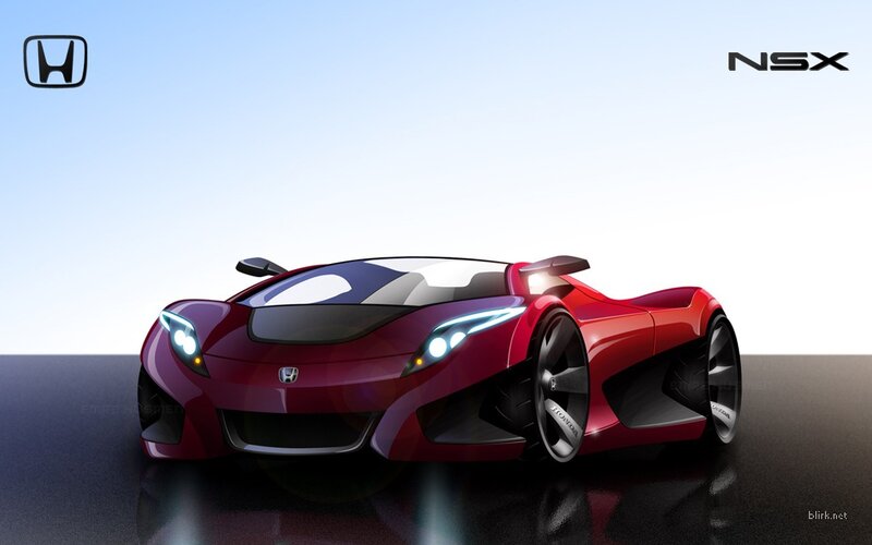 Honda NSX concept car