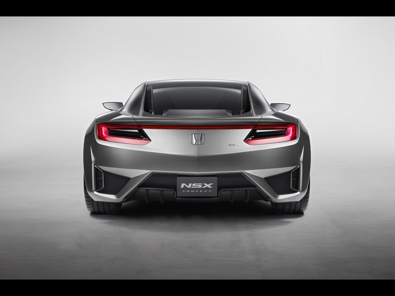Honda NSX Concept rear view