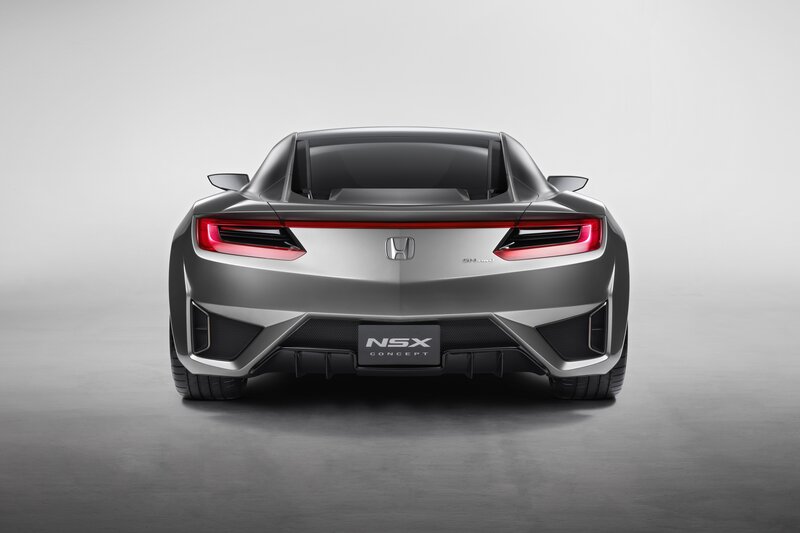 Honda NSX Concept rear view