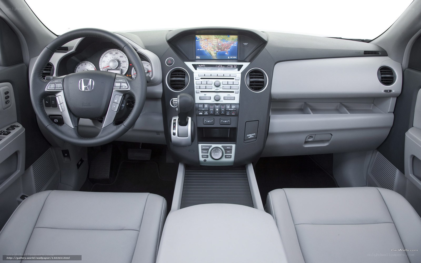 Honda Pilot interior dashboard