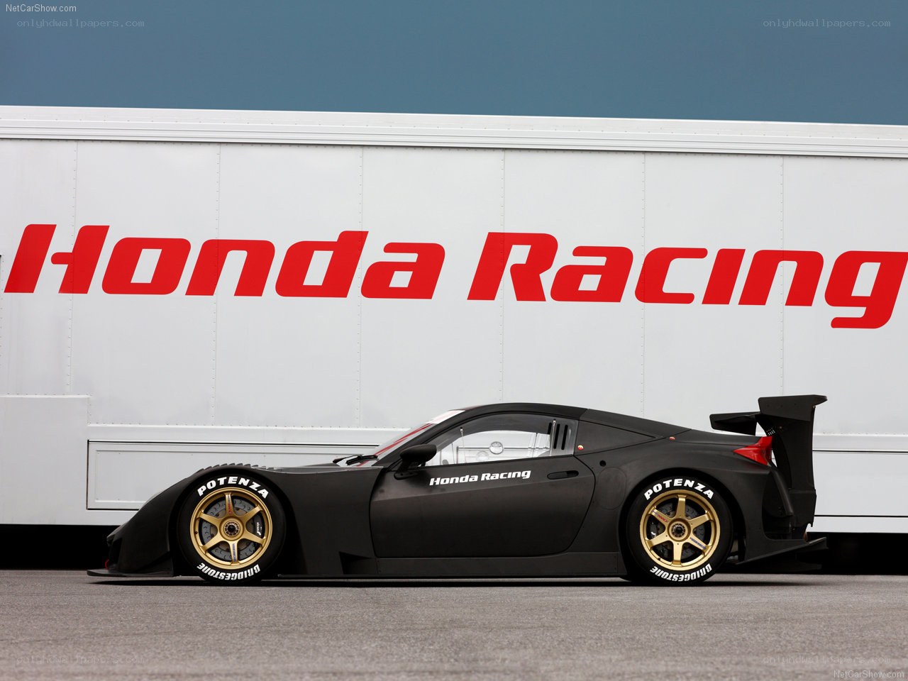 Honda Racing race car