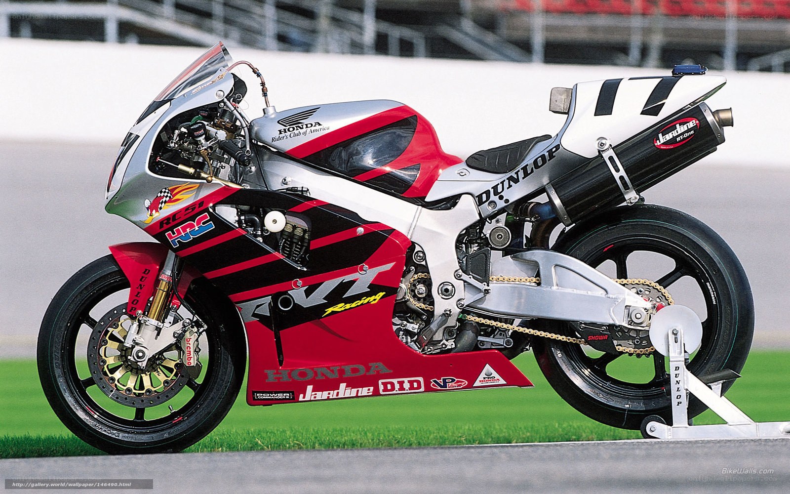 Honda RC51 race motorcycle