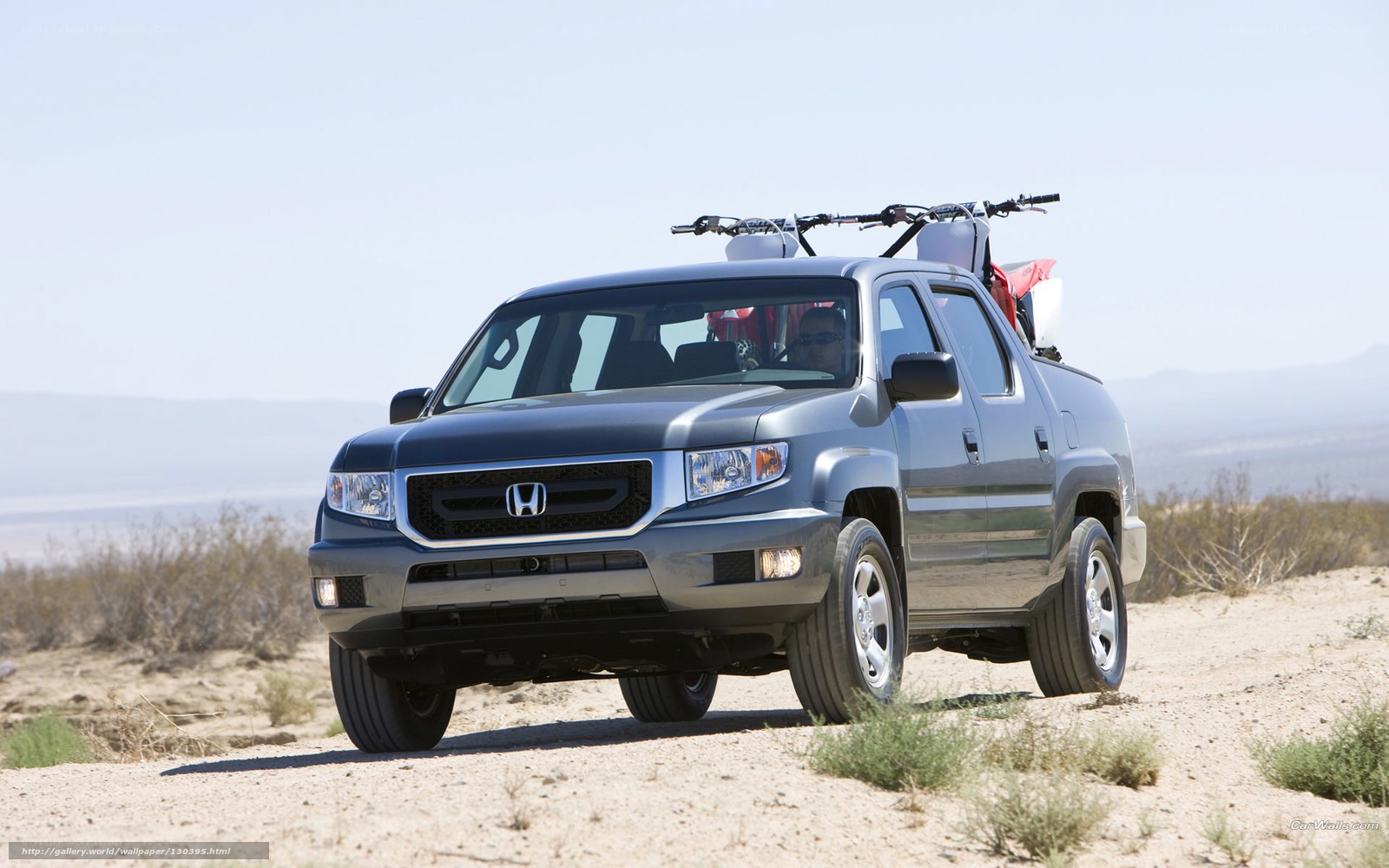 Honda Ridgeline in desert