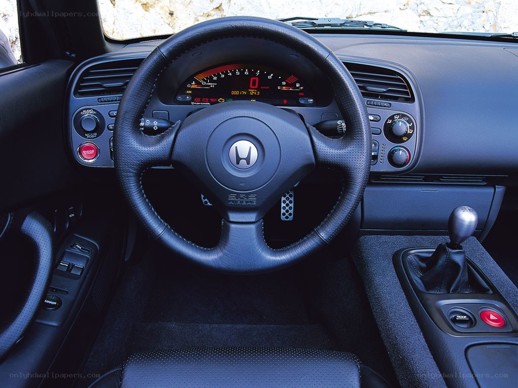 Honda S2000 interior dashboard