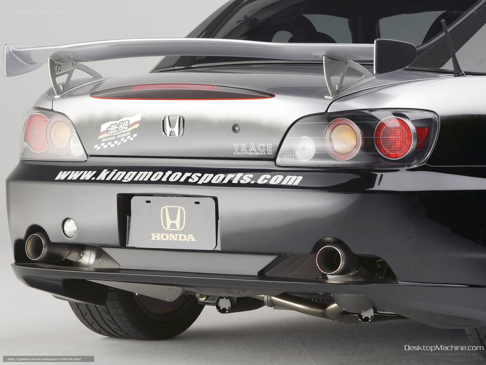 Honda S2000 rear view