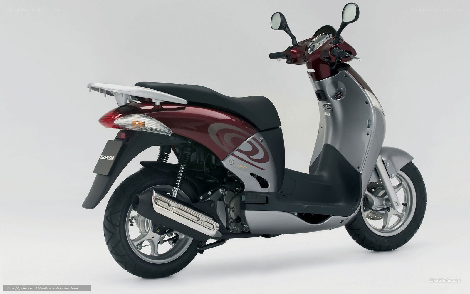 Honda scooter side profile