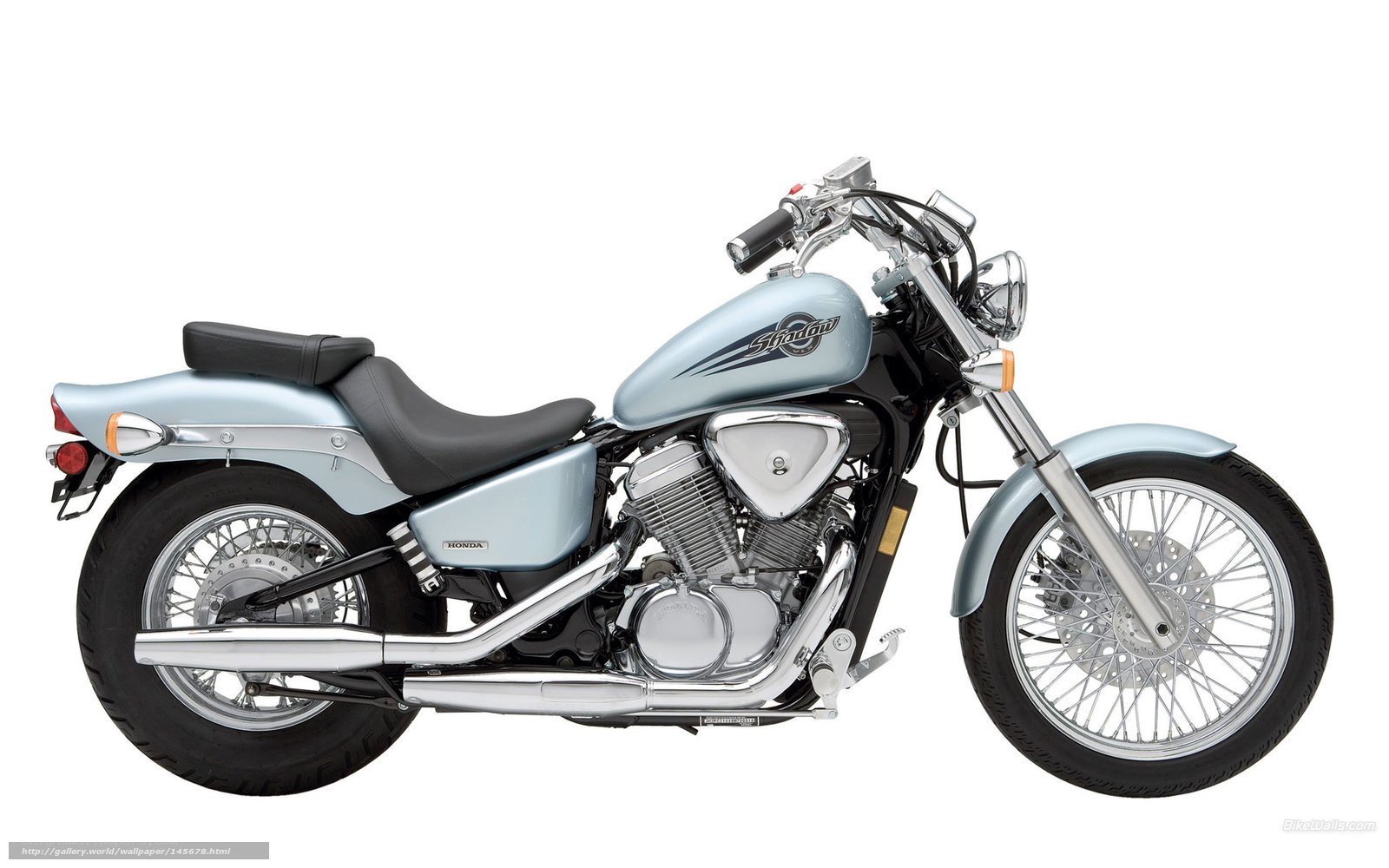 Honda Shadow motorcycle
