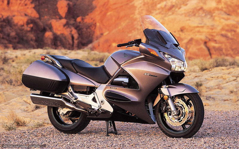 Honda ST1300 motorcycle