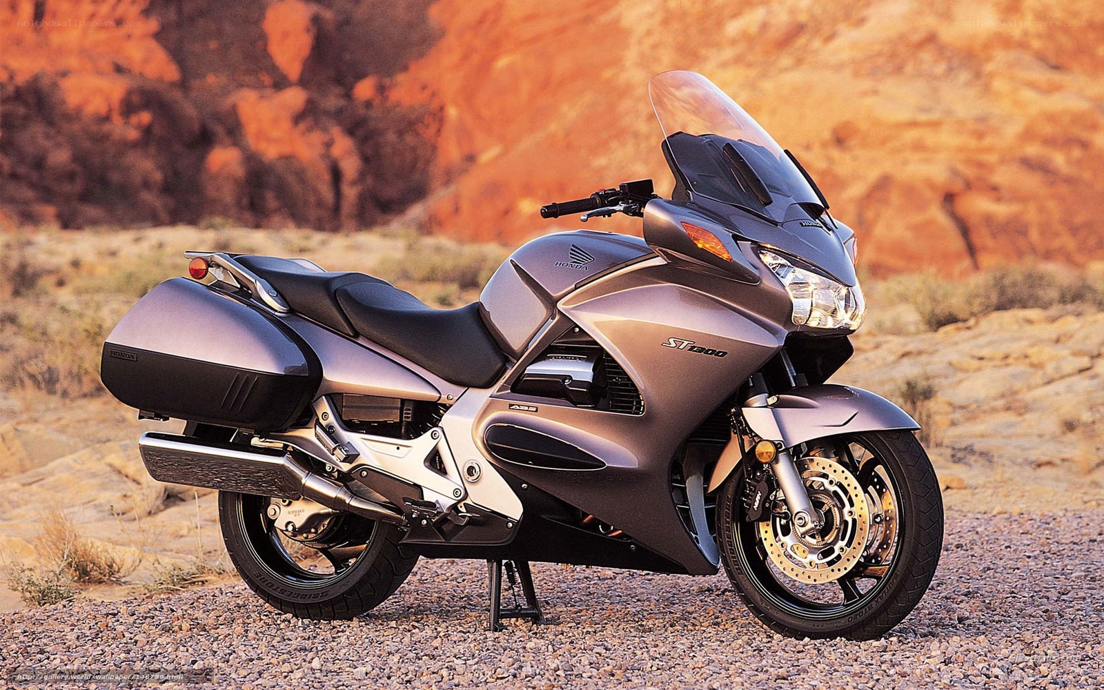 Honda ST1300 motorcycle