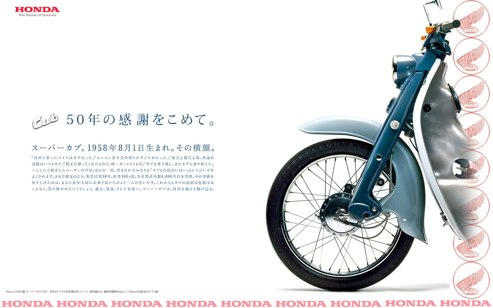 Honda Super Cub 50th Anniversary