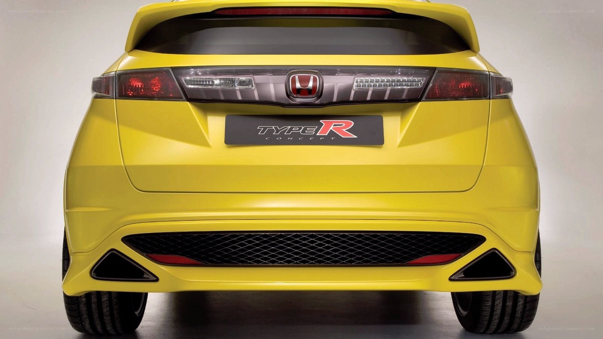 Honda Type R Concept rear view