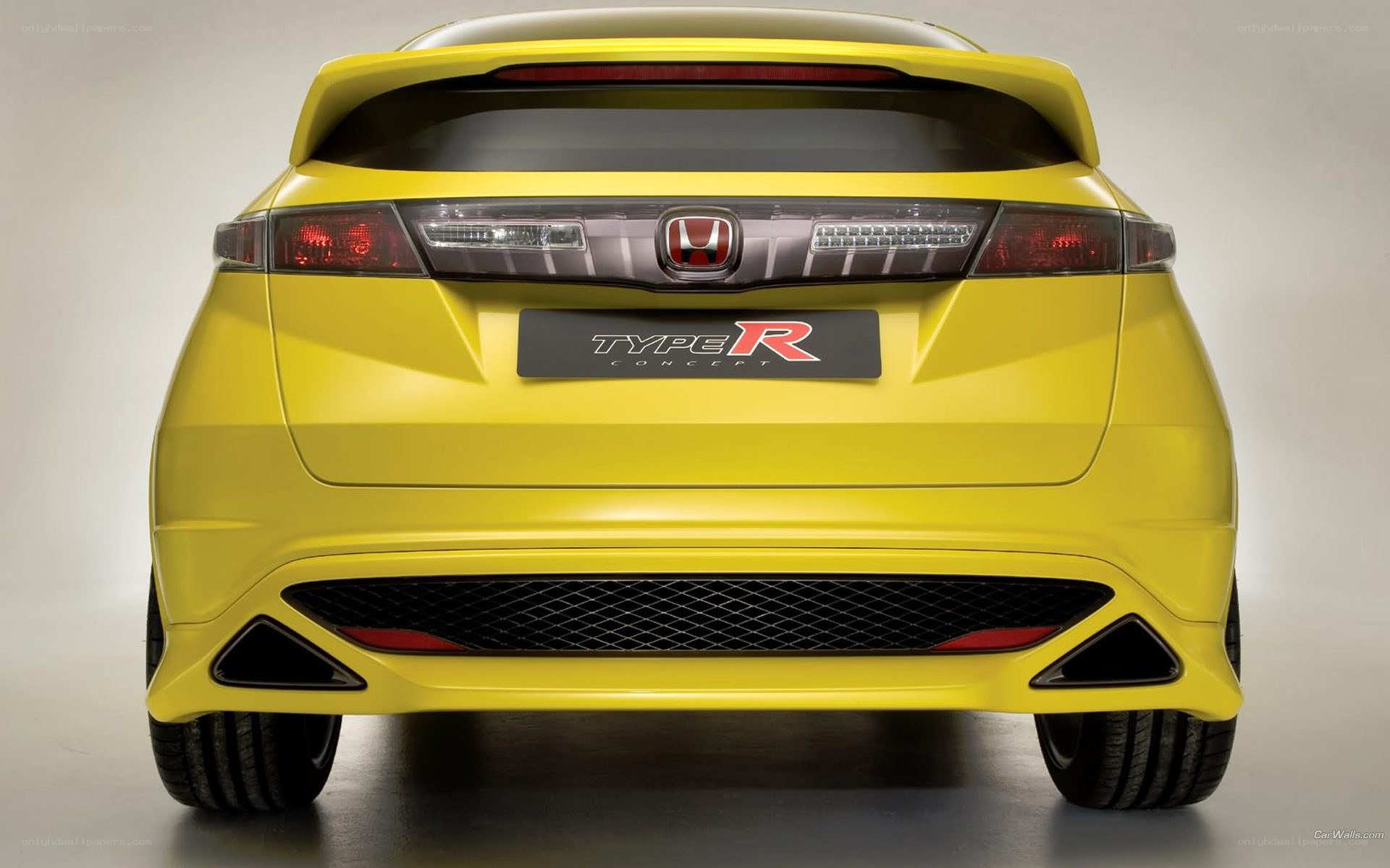 Honda Type R Concept rear view