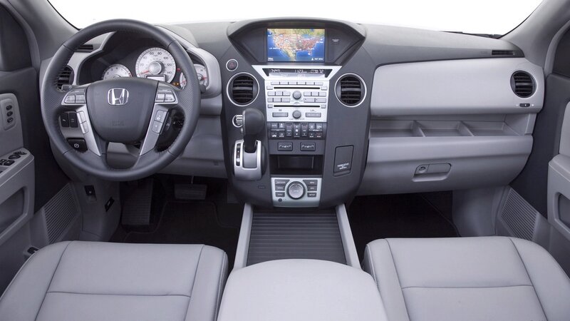 Honda vehicle interior dashboard
