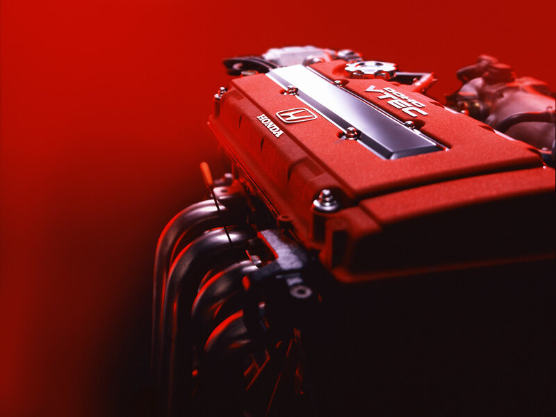 Honda VTEC engine close-up