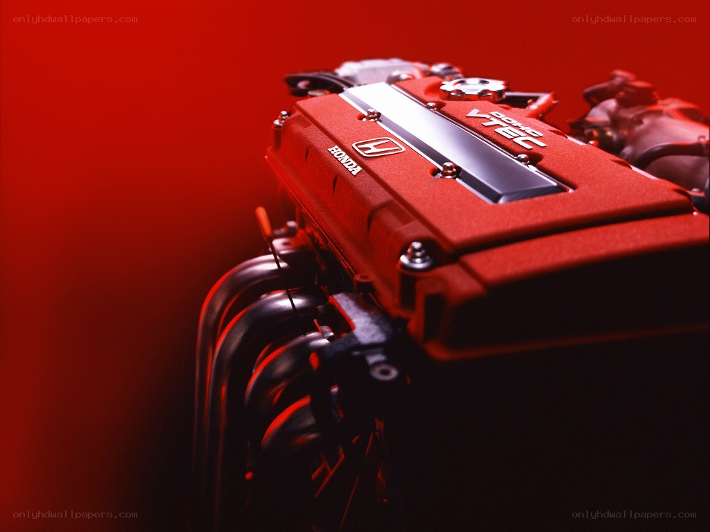 Honda VTEC engine close-up