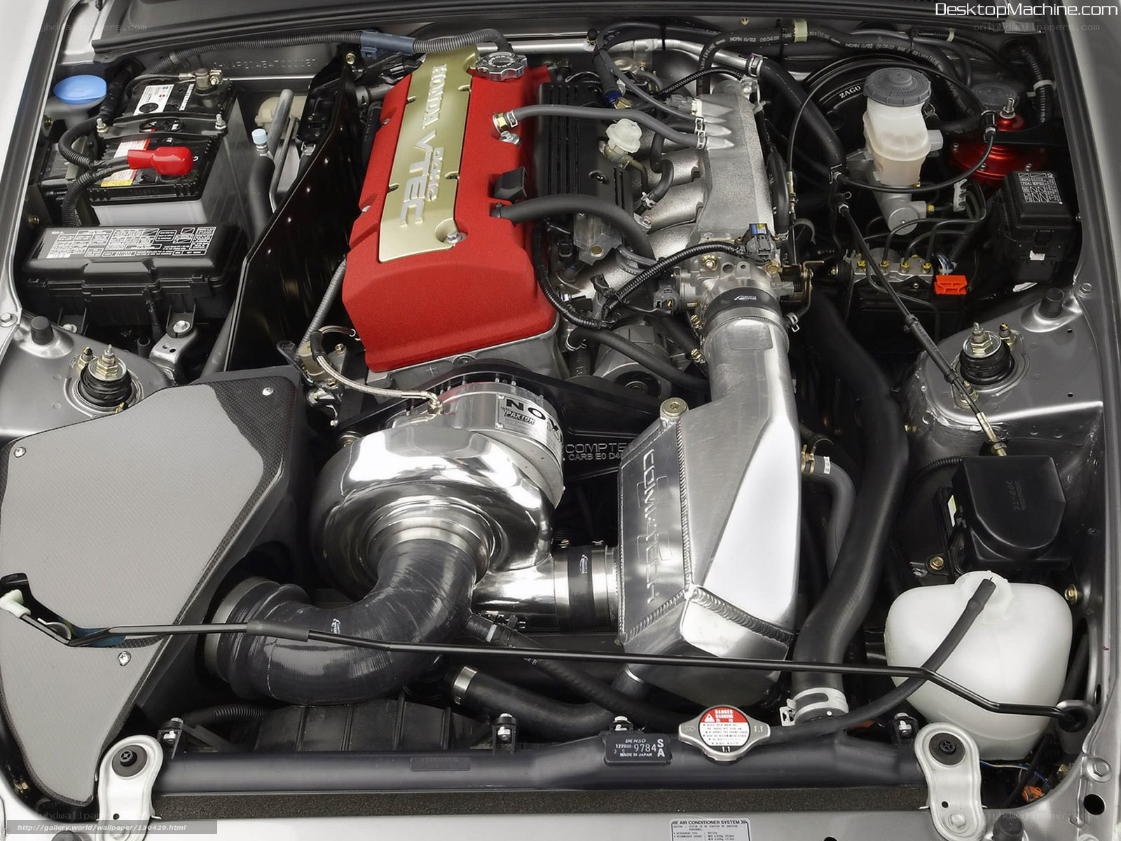 Honda VTEC engine with turbocharger