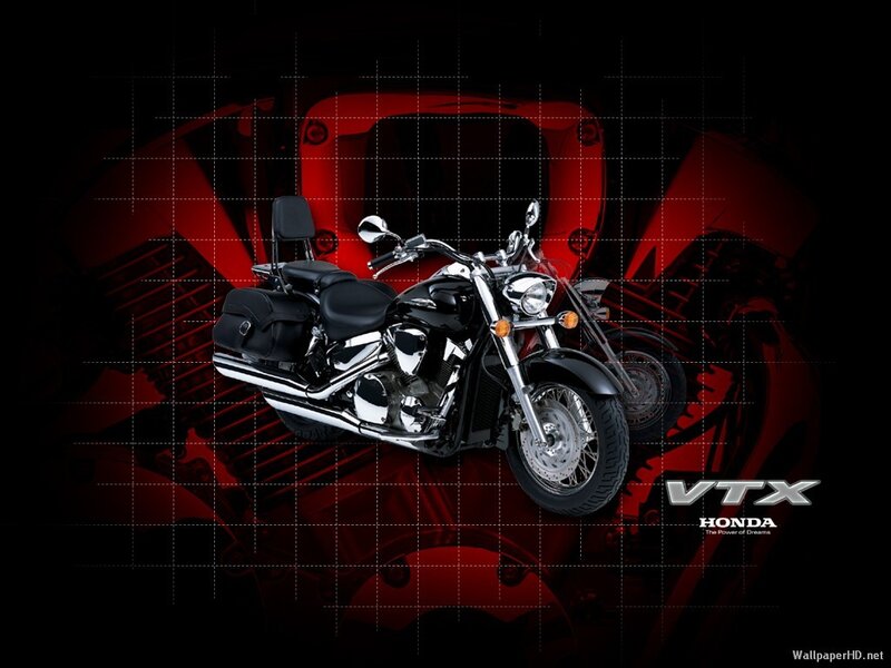 Honda VTX motorcycle wallpaper