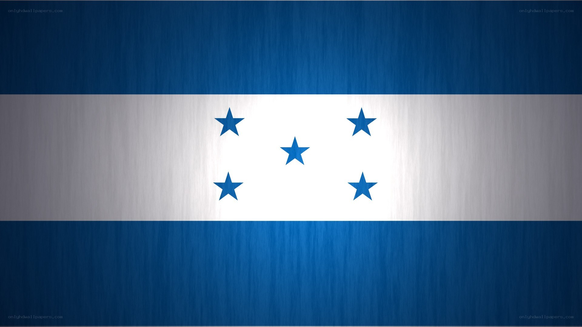 Honduras flag with stars