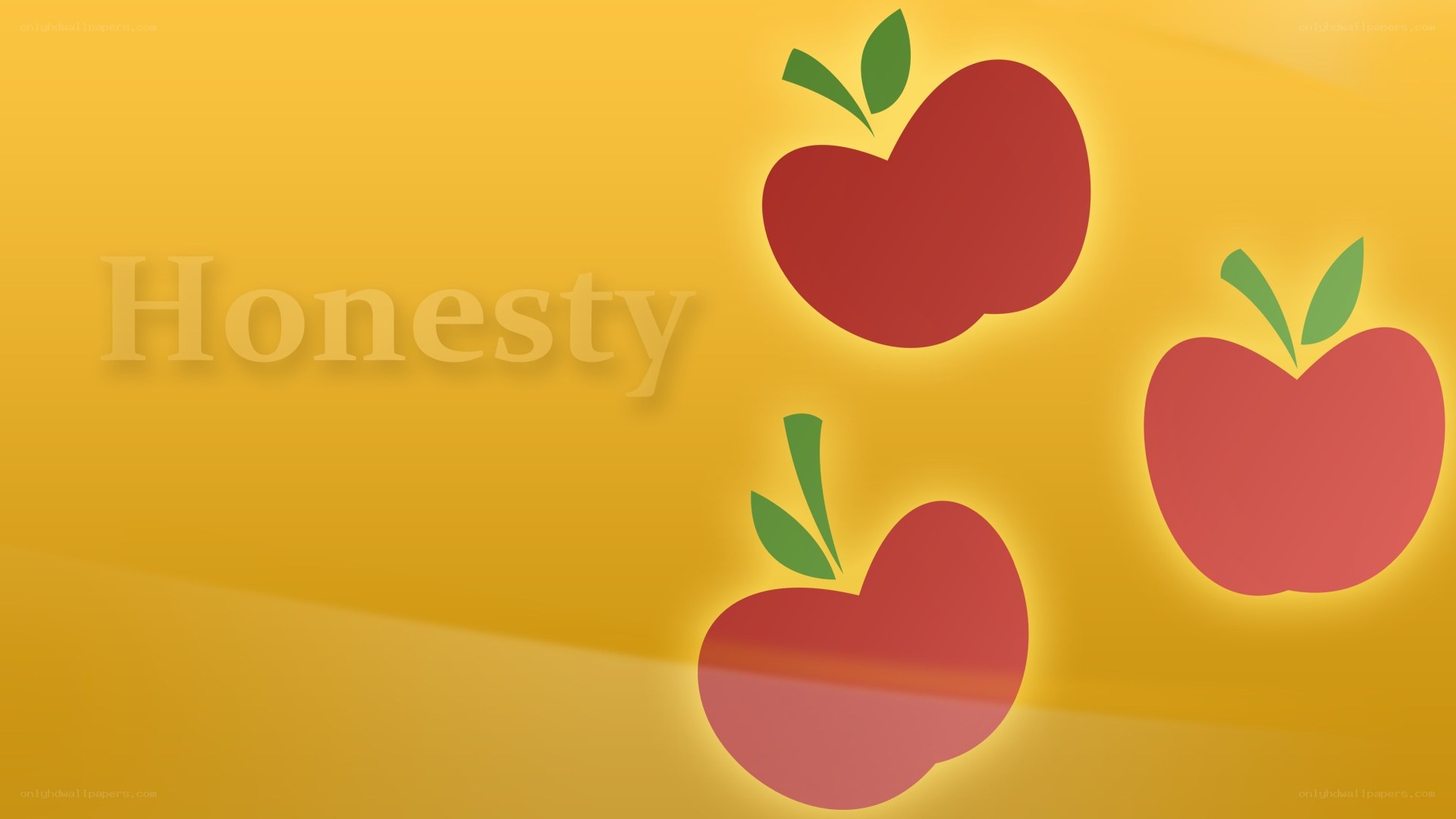 honesty with apples