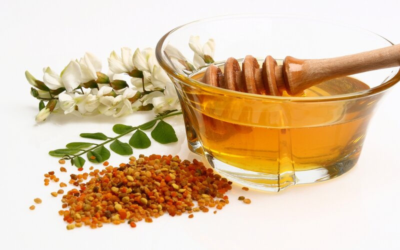 Honey and Bee Pollen
