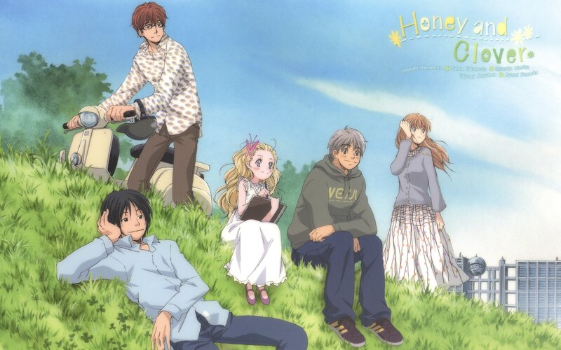 Honey and Clover anime scene