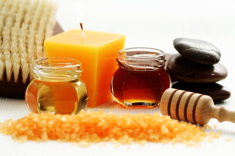 Honey and spa items