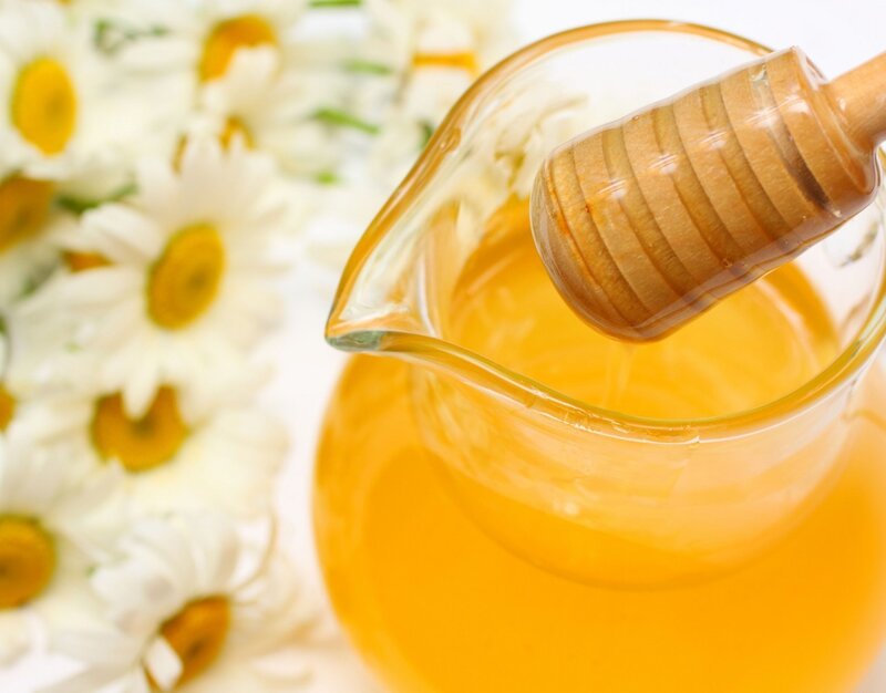 Honey in a Glass Pitcher — Yellow