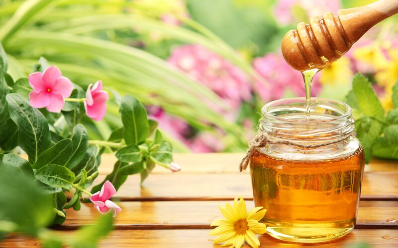 Honey in a Jar — Yellow, Serene, Spring