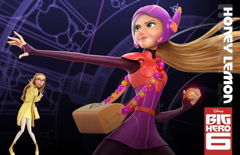 Honey Lemon in Hero Suit — Purple