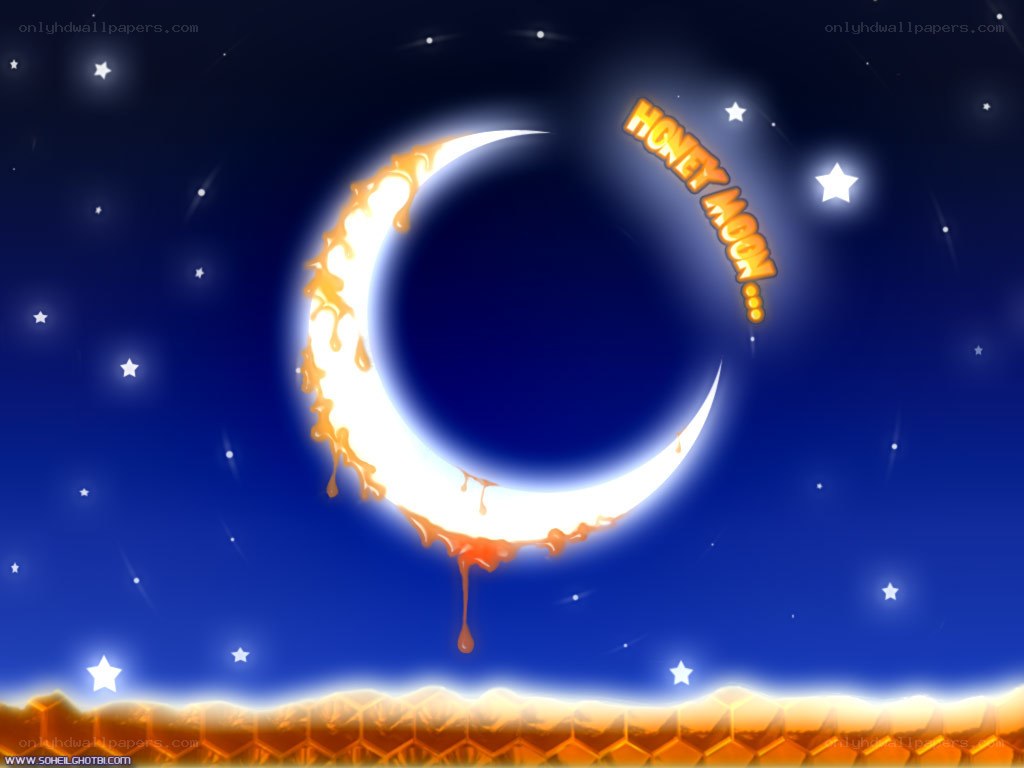 Honey moon wallpaper