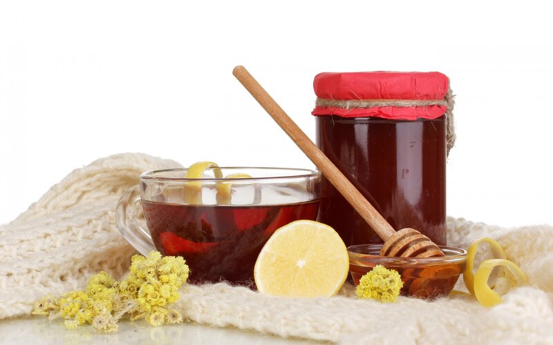 Honey Tea with Lemon