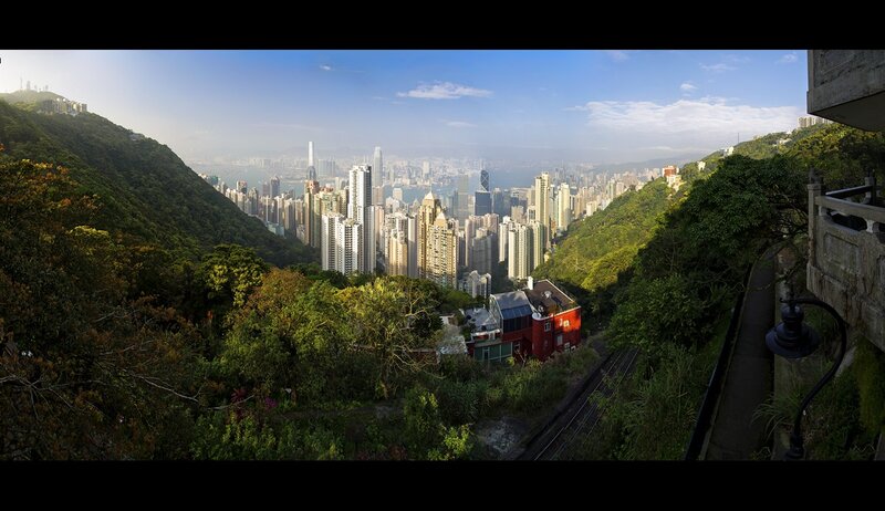 Hong Kong cityscape from Victoria Peak