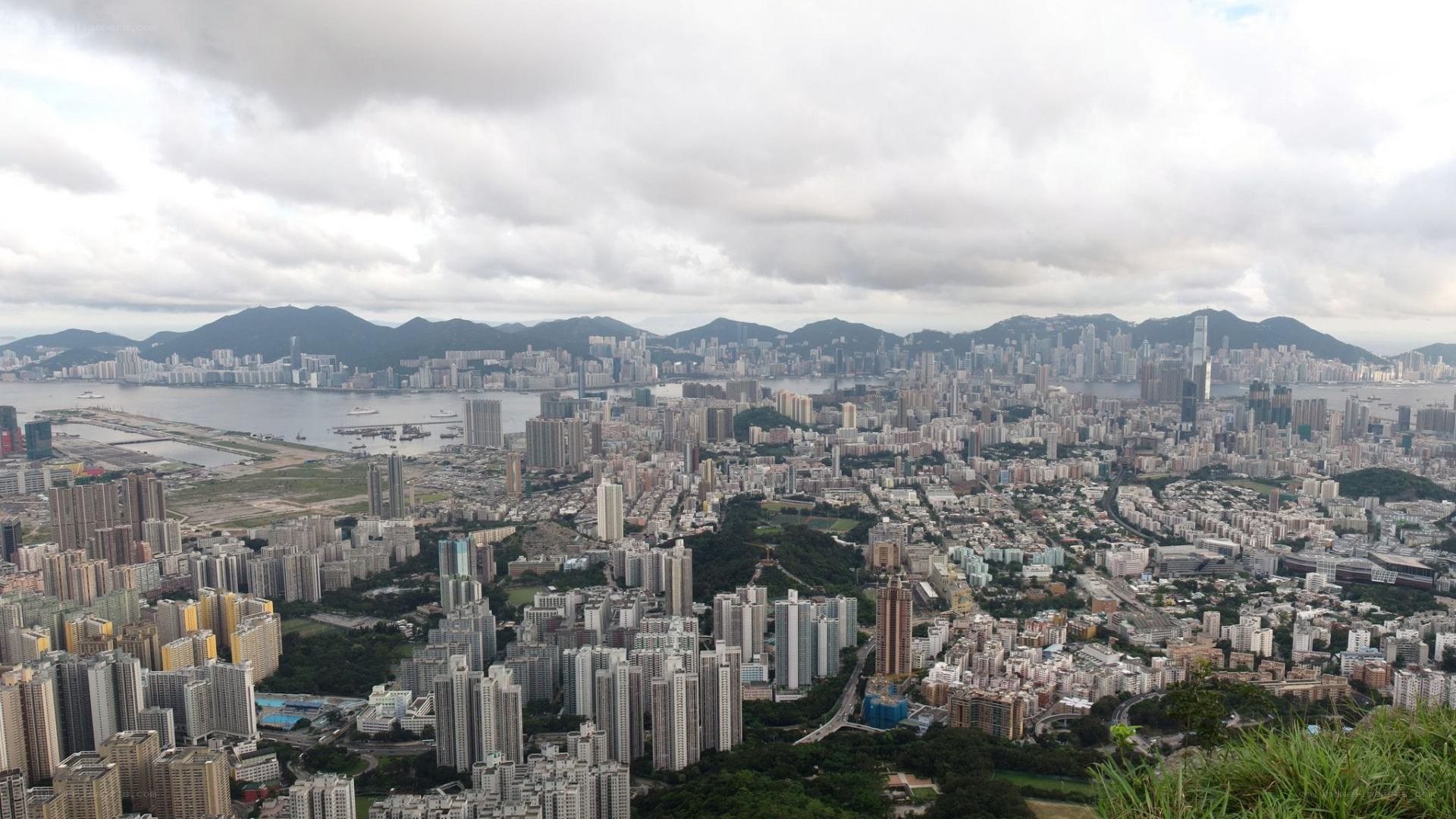 Hong Kong cityscape view