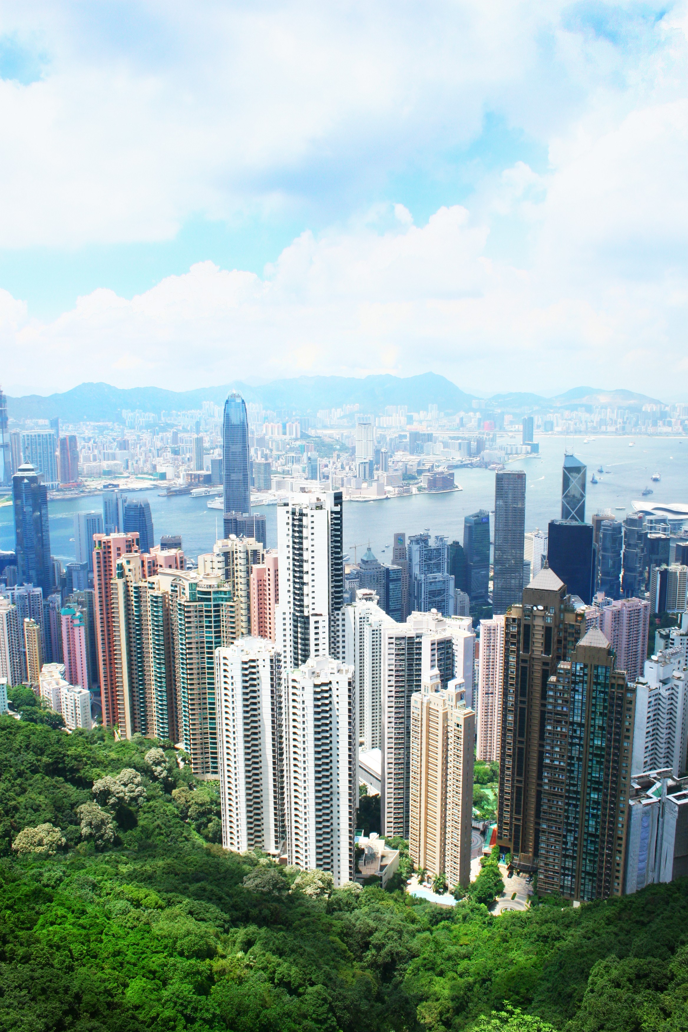Hong Kong cityscape view