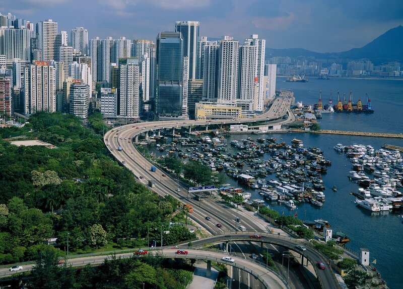 Hong Kong Harbor View
