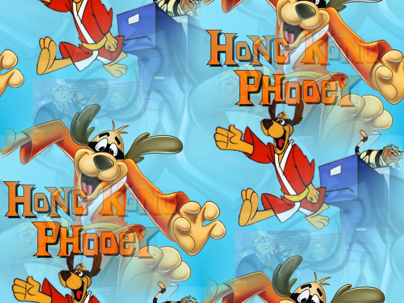 Hong Kong Phooey cartoon art