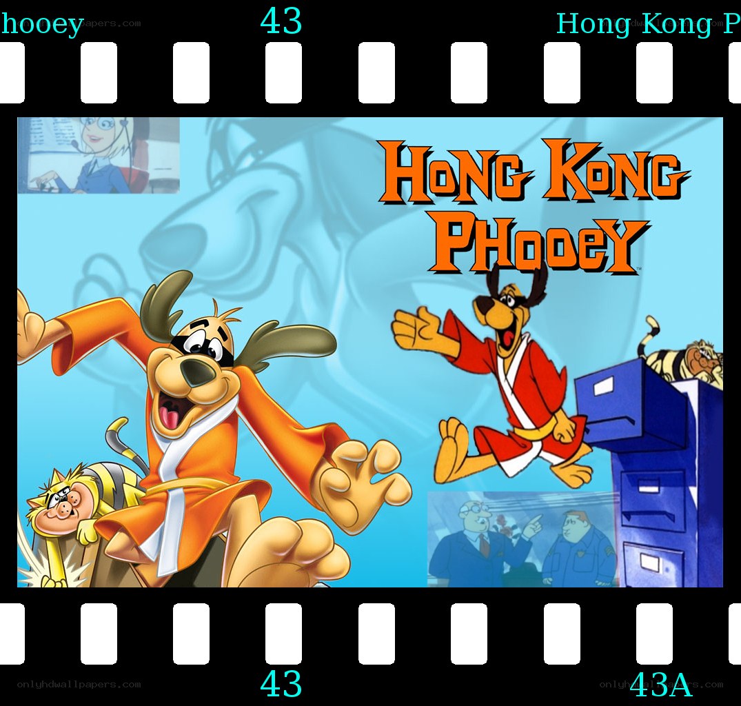 Hong Kong Phooey cartoon poster