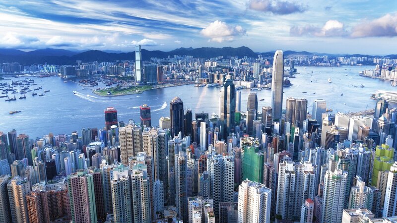 Hong Kong Skyline — Harbor