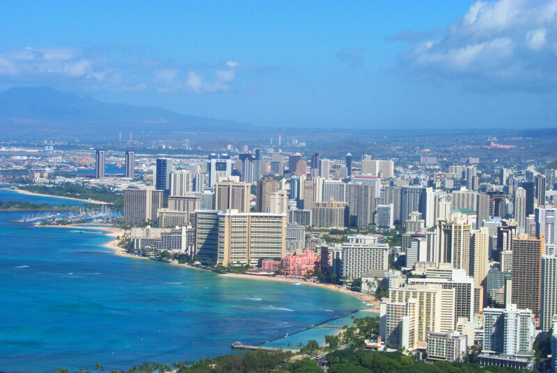 Honolulu City Skyline
