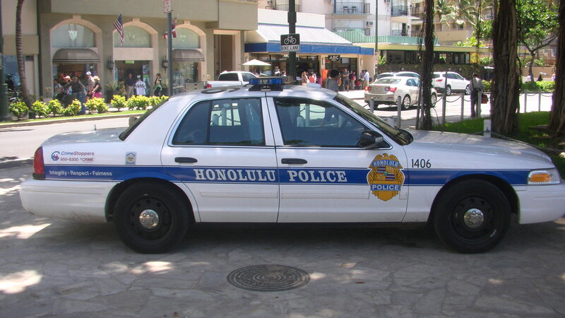 Honolulu Police Car