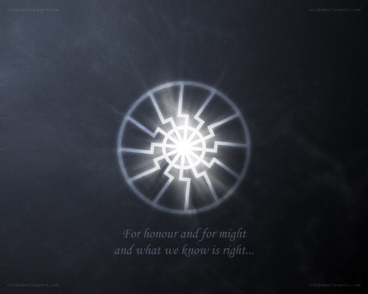 honor and might symbol