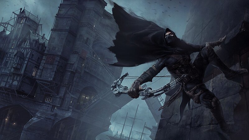 Hooded Archer Climbing — Gray