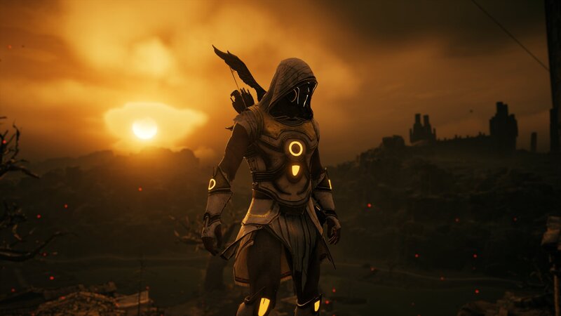 Hooded Archer in Armor